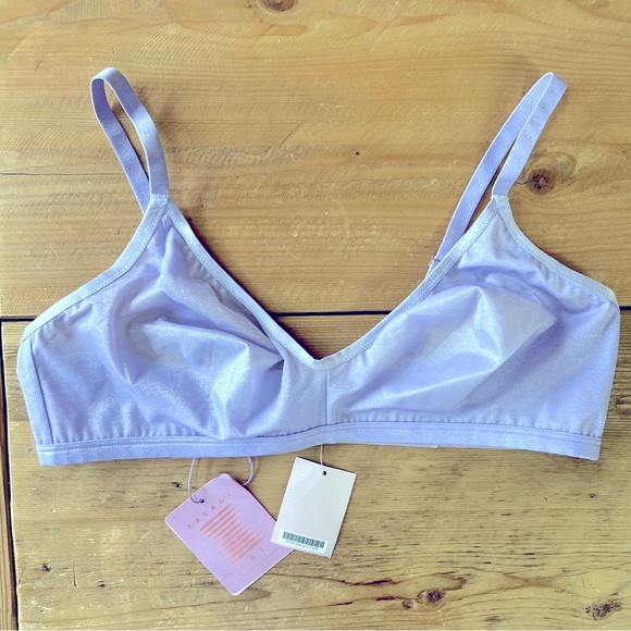 Savage X Fenty Other - Savage X Fenty Lavender Glissenette Bralette Women’s Size XL